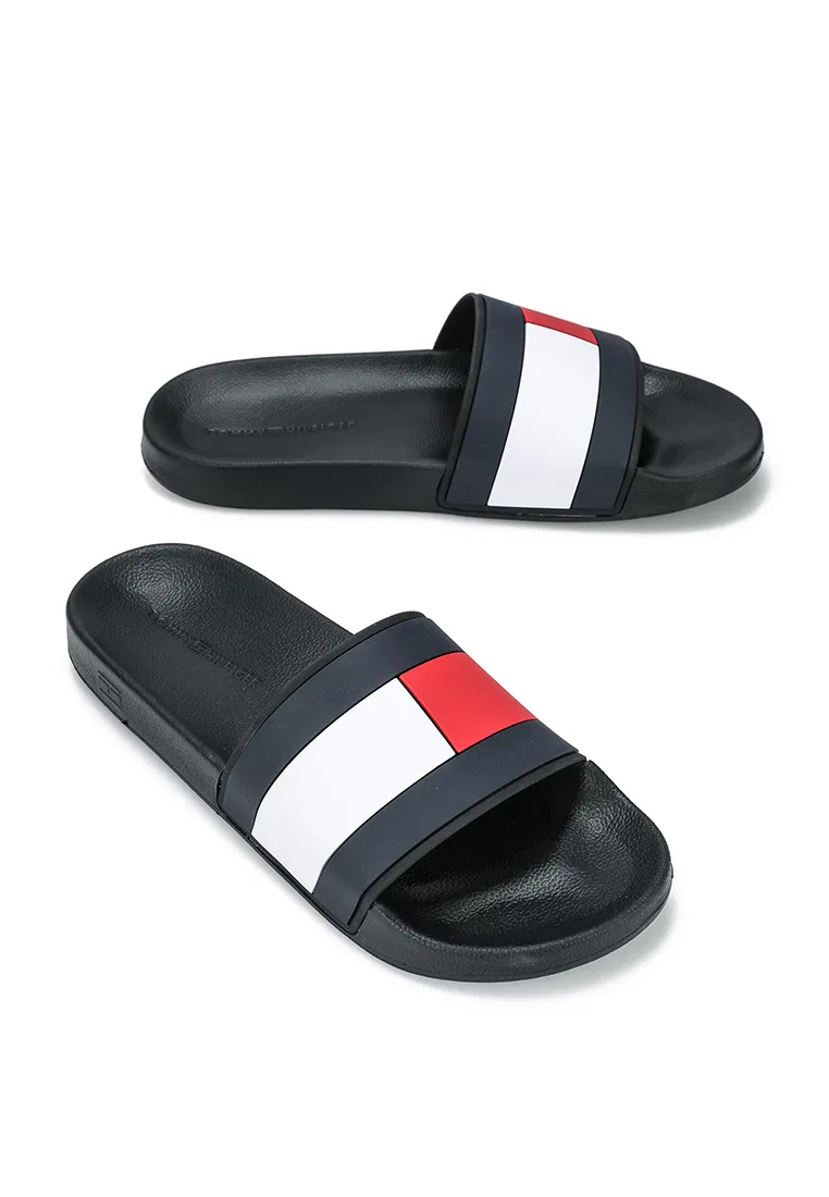 Сандалии пляжные, флаг, Pool Sandals, цвет флаг Tommy Hilfiger