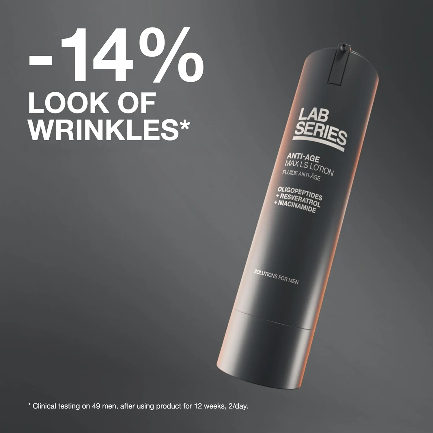 Сыворотка Lab Series — Увлажняющий Men's Max LS Lotion - антивозрастной - улучшает тонус, упругость и текстуру, 44 мл — фото 3