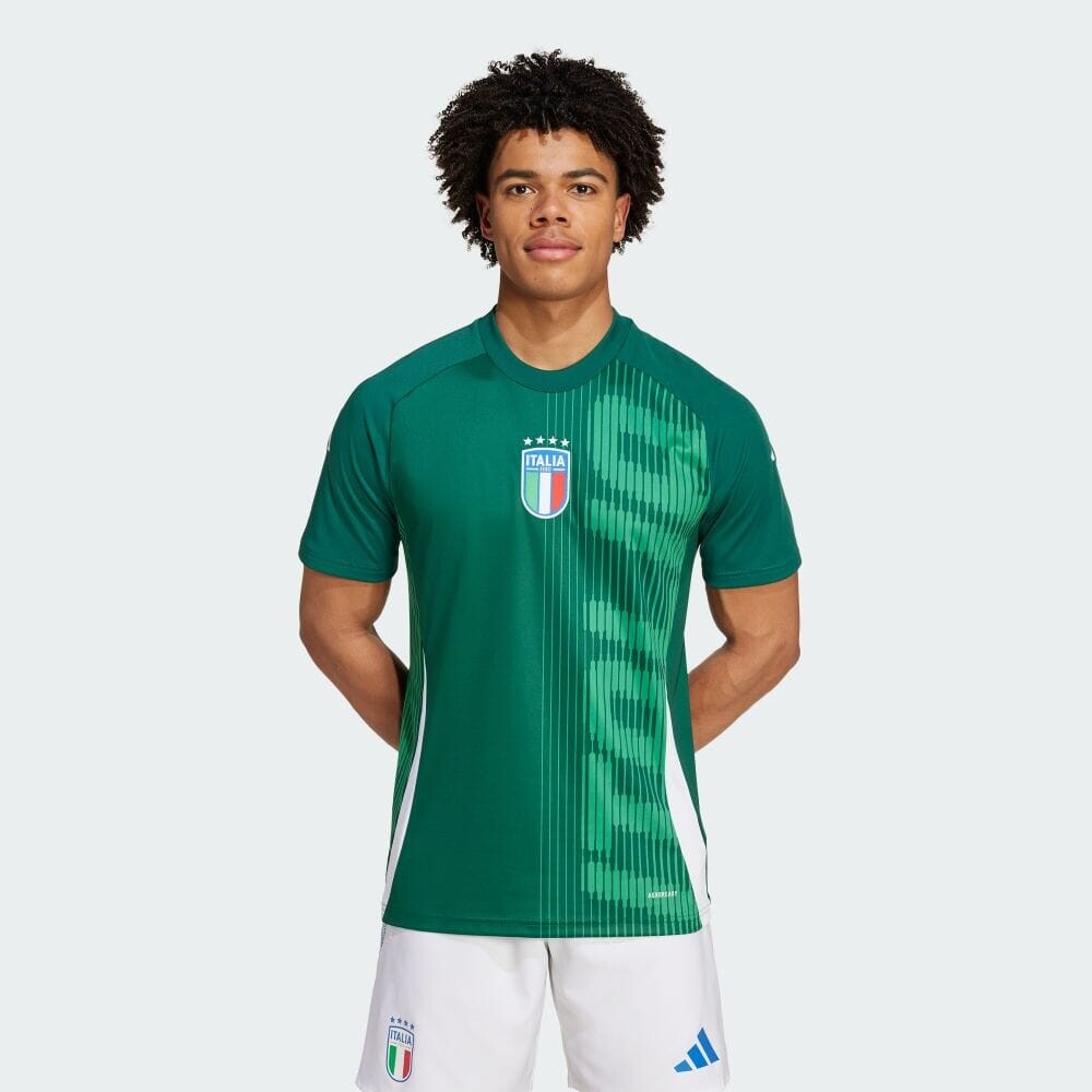 

Униформа Adidas Italy National Team Pre-Match Jersey, цвет Team Dark Green