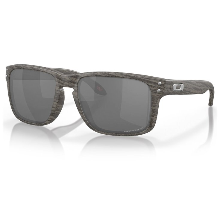 

Солнцезащитные очки Holbrook Woodgrain Prizm, черные, поляризованные Oakley
