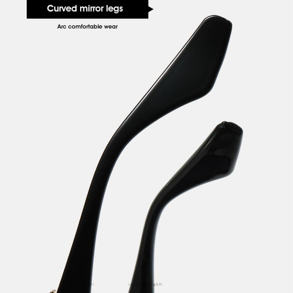 

Роскошные солнцезащитные очки для мужчин, модные, металлические, неправильной формы, с выемками, зеркальные, для женщин, винтажные, «кошачий глаз», защитные очки TKKTLLT, Red Yellow