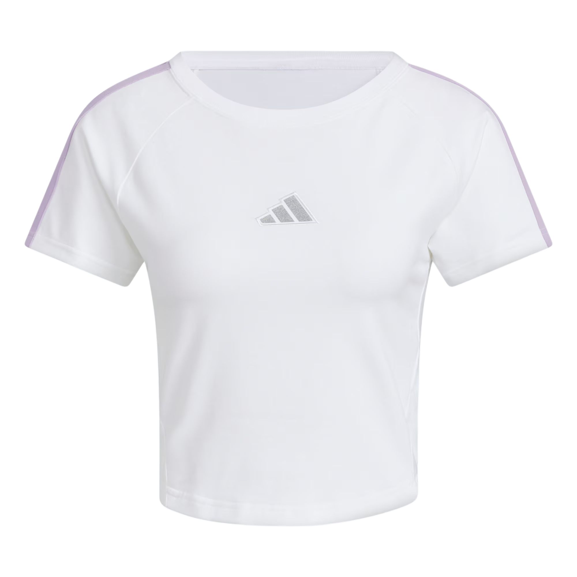 

Adidas Футболка Women's White/Powder Plum Purple, Белый, Adidas Футболка Women's White/Powder Plum Purple