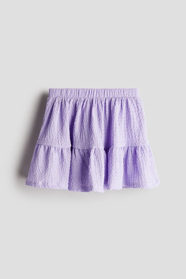 

Юбка из жатого джерси H&M, фиолетовый