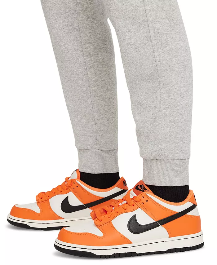 Флисовые спортивные брюки Big Kids Club Nike, серый — фото 3