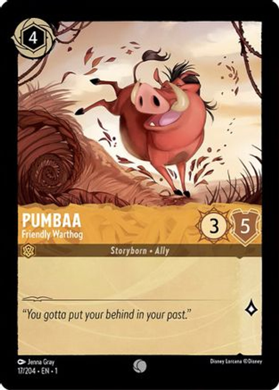 

Карточная игра Pumbaa (17/204) - The First Chapter