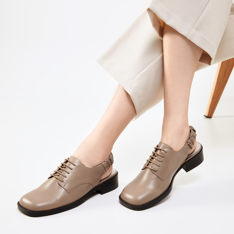 Туфли Mary Jane женские низкие Camel Charles&Keith — фото 4