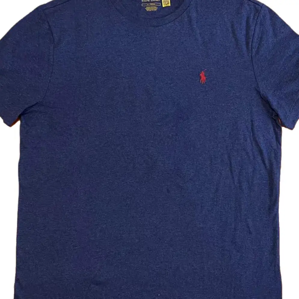 Джерси футболка с круглым вырезом Polo Ralph Lauren, синий — фото 4