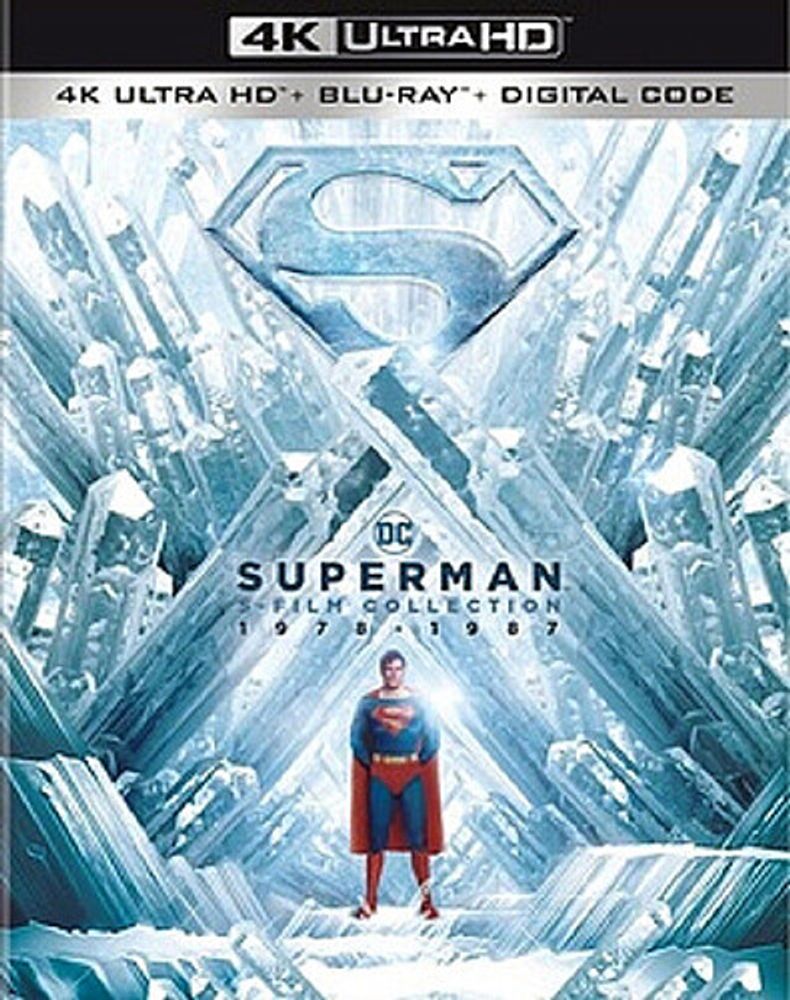 

Диск 4K UHD Superman 5-Film Collection: 1978 - 1987 [Box Set]