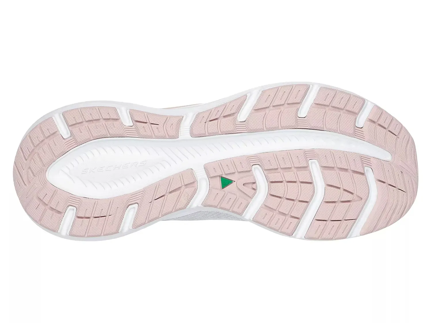Кроссовки Edgeride Power Flow - женские Skechers, White/Taupe — фото 4