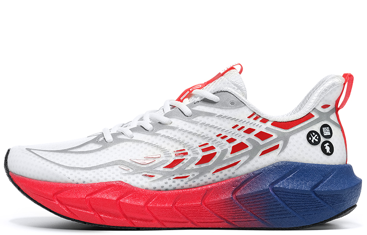 

BMAI Кроссовки Expeditionary Force 4.0 Plus Low-top мужские, белые, синие, красные
