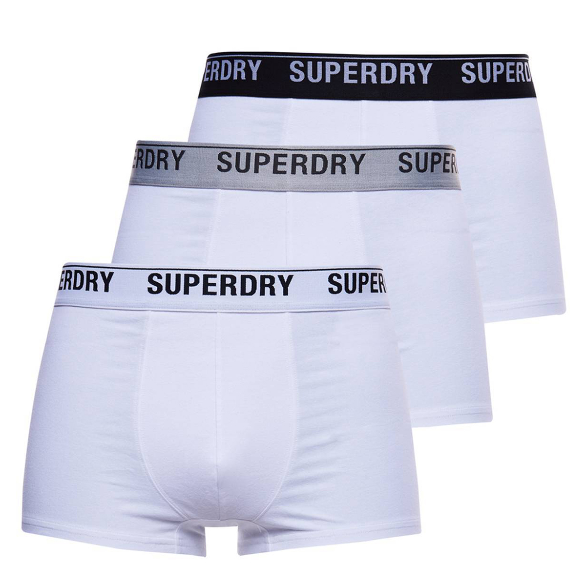 

Боксеры Superdry Boxershort 3 шт, цвет Weiß Mix