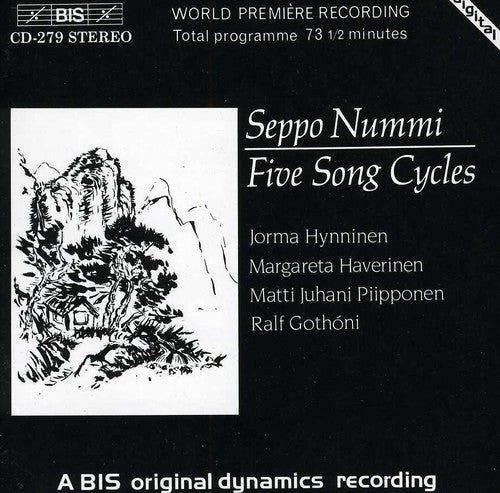 

CD диск Nummi / Hynninen / Haverinen: 5 Song Cycles