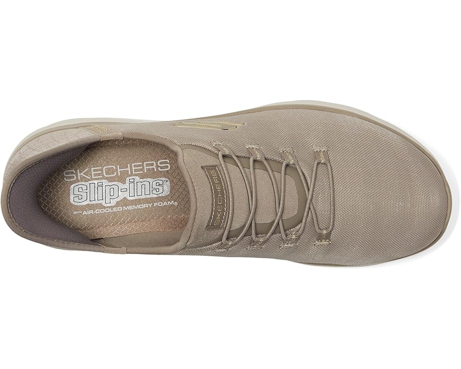 Кроссовки SKECHERS Summits-Classy Night Hands Free Slip-Ins, цвет Taupe/Gold — фото 2