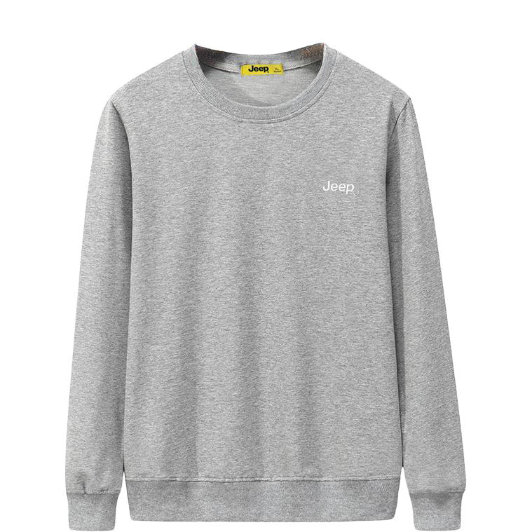 

Свитшот Unisex Crew Neck Moderate Regular Jeep, серый