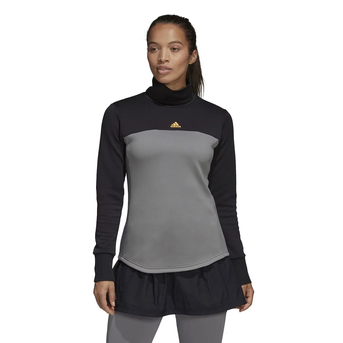 

Женская теннисная рубашка Adidas Therm Midlayer W, серый