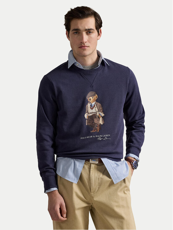 

Свитшот regular fit 710980305001 Polo Ralph Lauren, синий