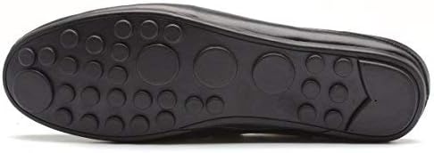 Сабо Santimon Mens Mule из кожи с задником, без застежки, повседневные лоферы, черный — фото 4