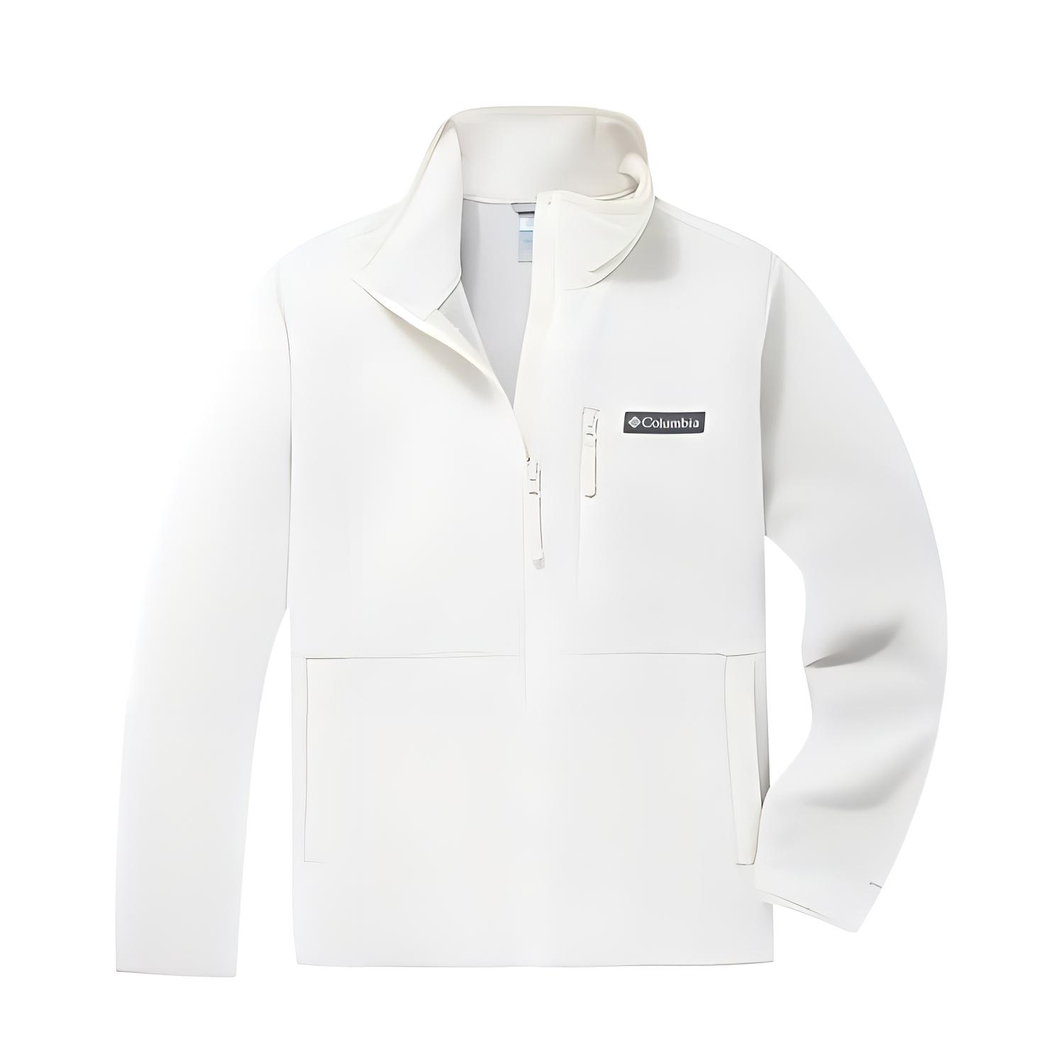 

Columbia Белое пальто с бархатистой текстурой, White