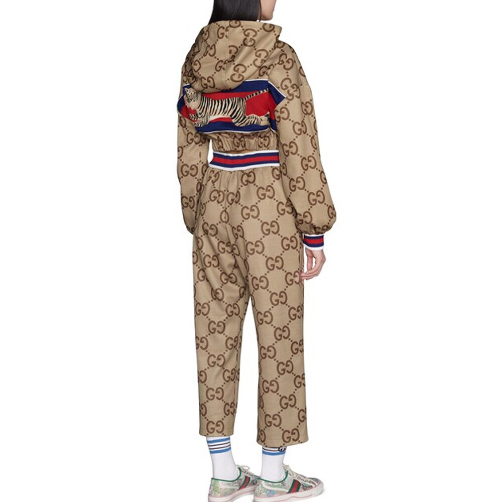 Женские спортивные штаны GUCCI, Премиальный стиль, Camel — фото 4