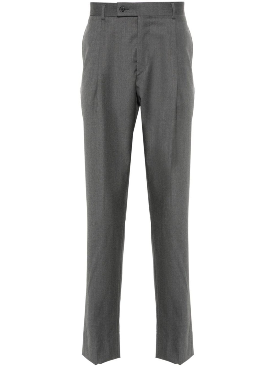 

Caruso pleat-detail wool trousers, серый