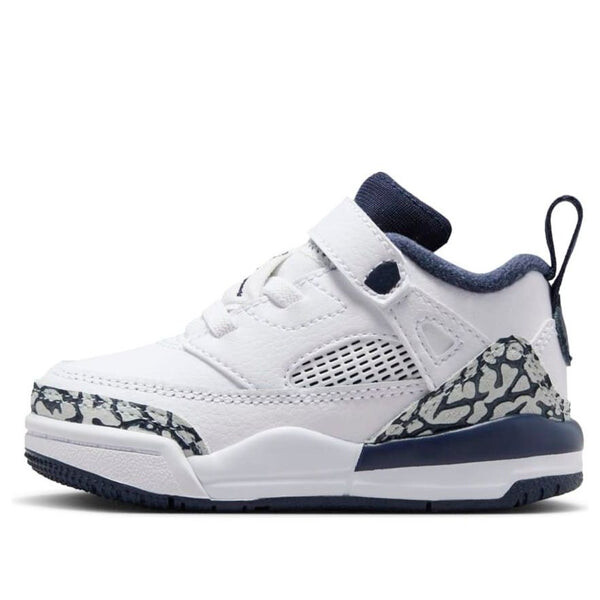 

Кроссовки spizike low 'white pure platinum obsidian' Air Jordan, белый
