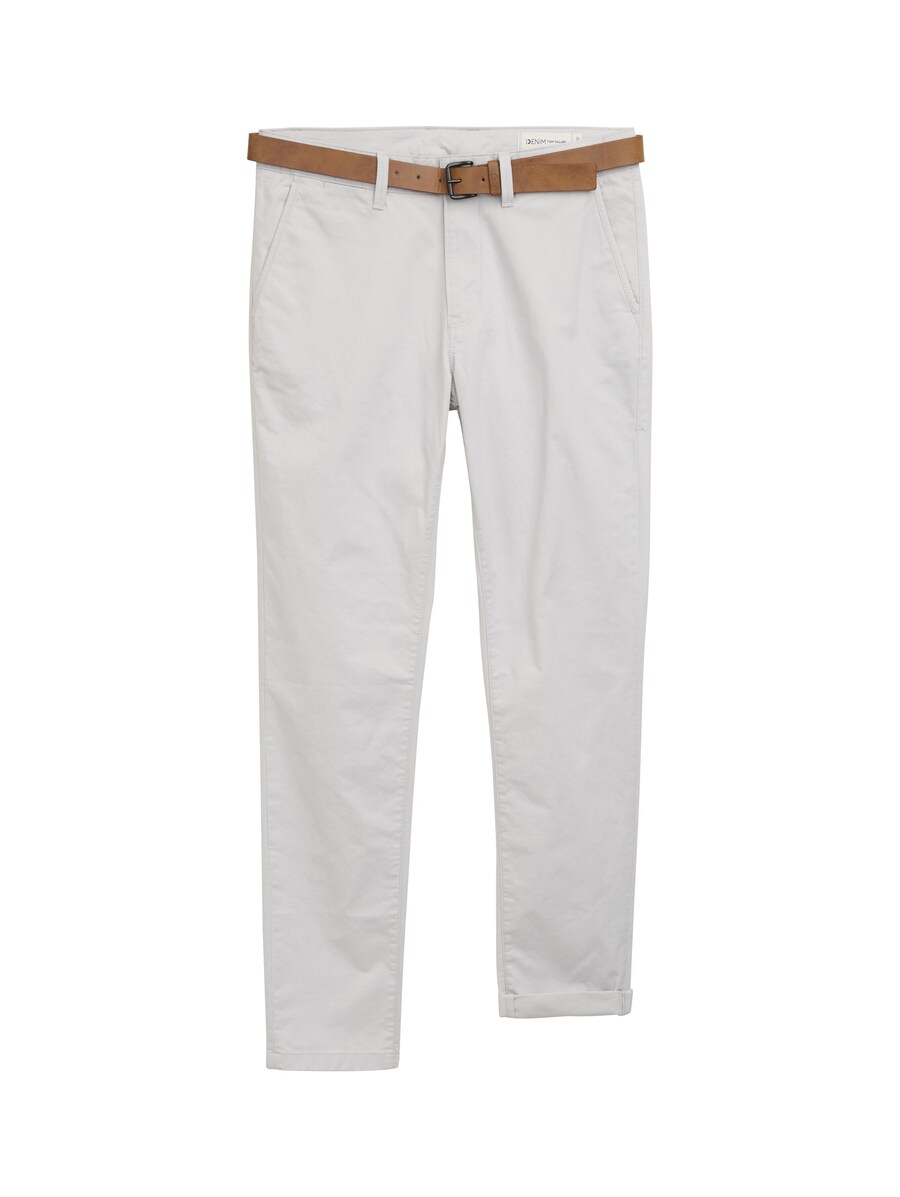

Узкие брюки-чинос TOM TAILOR DENIM, светло-серый