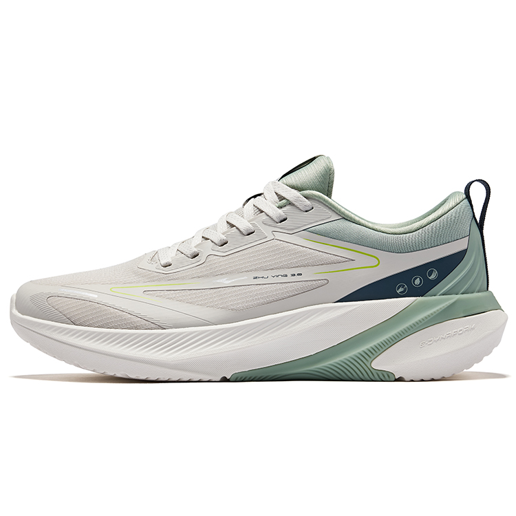

Erke Кроссовки Shock Absorbers Rebound Low Top City Commute для бега по городу, мужские, цвет Wild Gray Emerald Wave