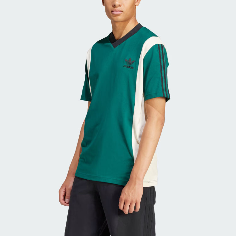 Футболка Adidas Archive Colourblock Adidas Originals, зеленый — фото 2