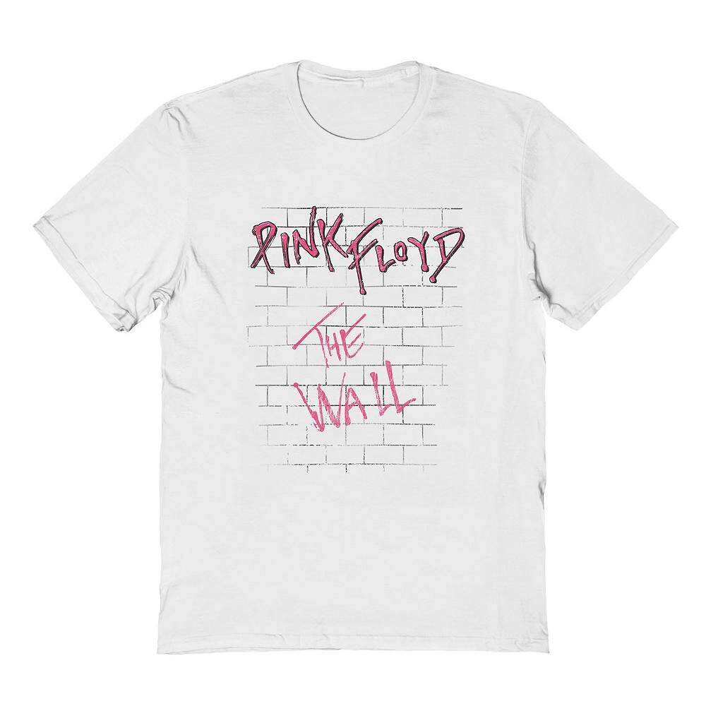 

Мужская футболка с рисунком Pink Floyd The Wall Licensed Character, белый