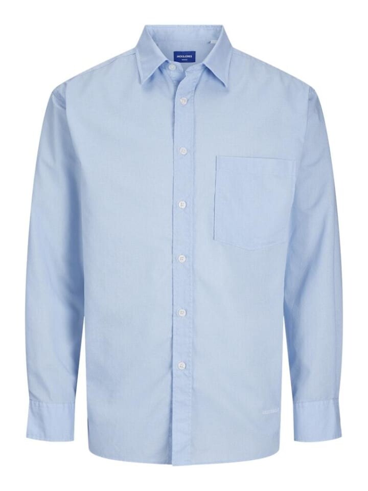 

Рубашка Jack & Jones Langarmhemd, цвет Cashmere Blue