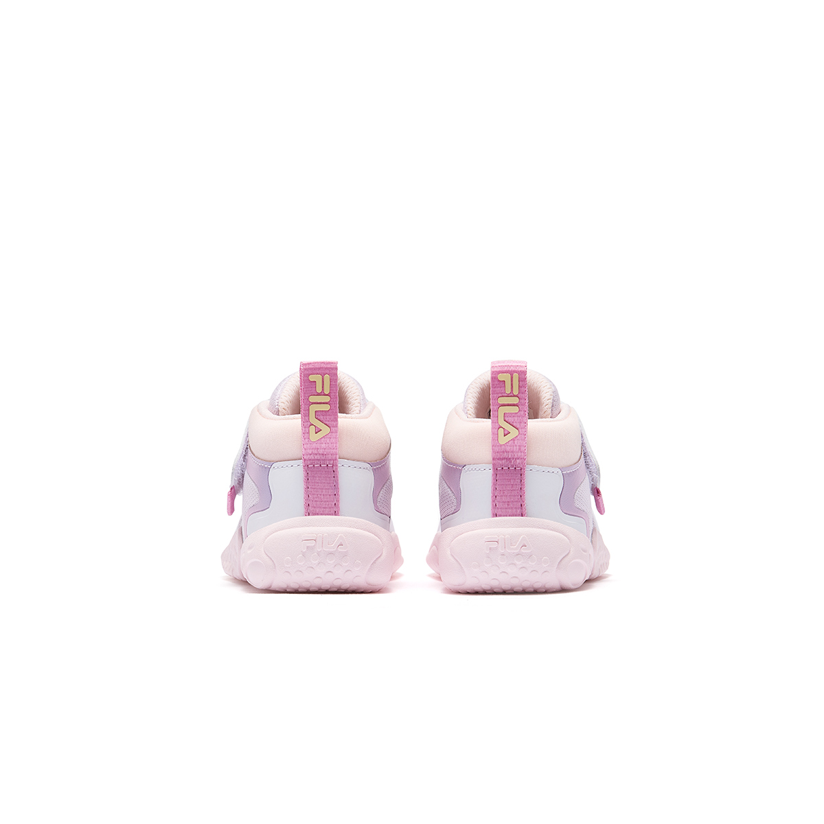 Низкие кроссовки Heritage FHT Anti Kick с амортизацией для младенцев и малышей FILA KIDS, белый/розовый/розовый — фото 2