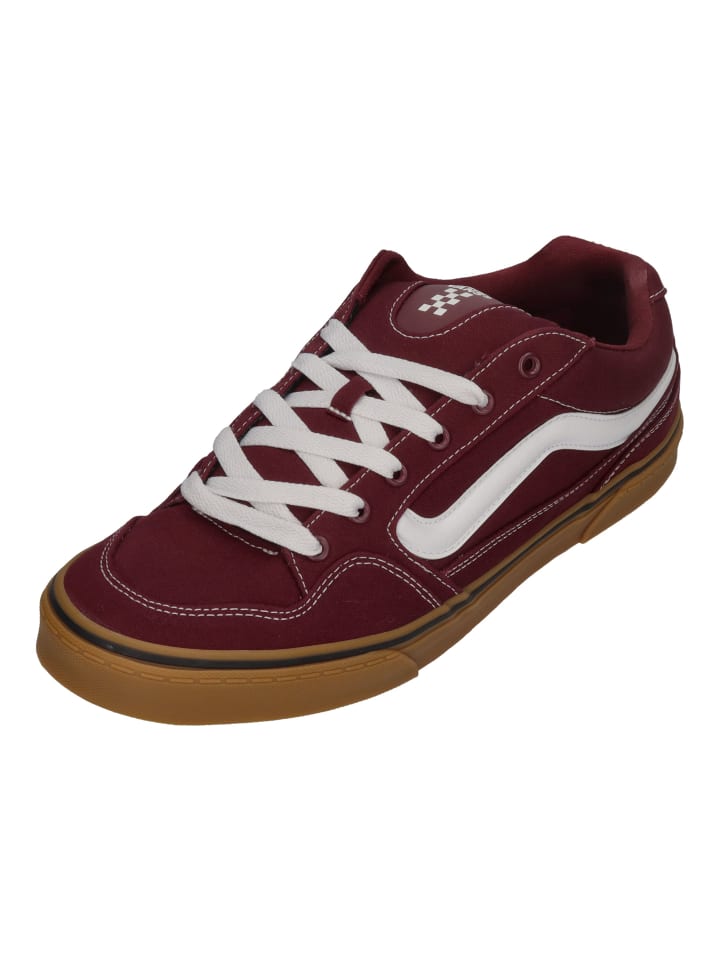 

Кроссовки на шнуровке Vans, красный