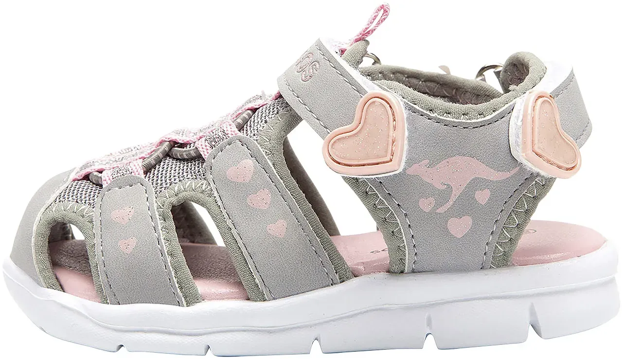 Сандалии KangaROOS "K-Mini", на застежке-липучке, розовый — фото 2