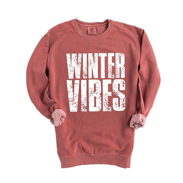 

Зимний блок distressed - женский garment dyed графический свитшот Simply Sage Market, Crimson, Зеленый, Зимний блок distressed - женский garment dyed графический свитшот Simply Sage Market, Crimson