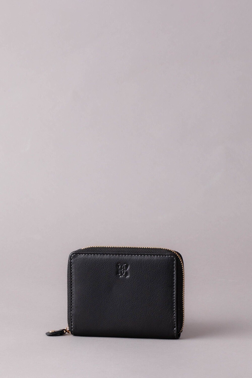 

Большой кожаный кошелек на молнии Lakeland Leather, черный
