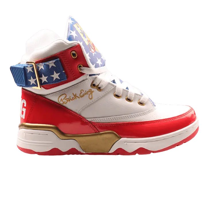 

Кроссовки Ewing 33 Hi 4th of July, красный