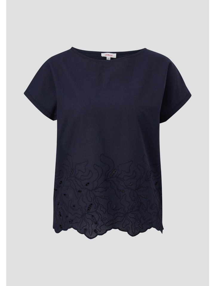 

s.Oliver Футболка цвета 5959_navy, Синий, s.Oliver Футболка цвета 5959_navy