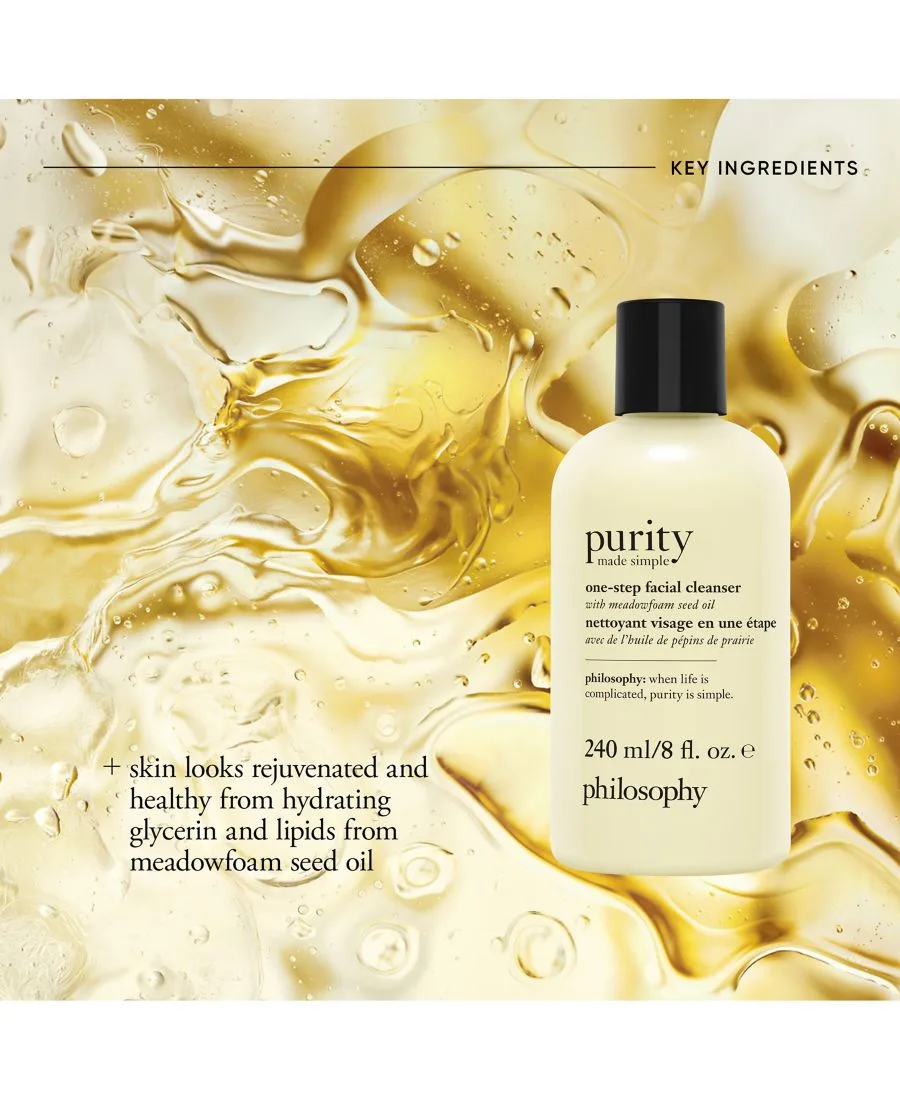 Гель для умывания Philosophy — Очищающее средство для лица Purity Made Simple One-Step Facial Cleanser — фото 4