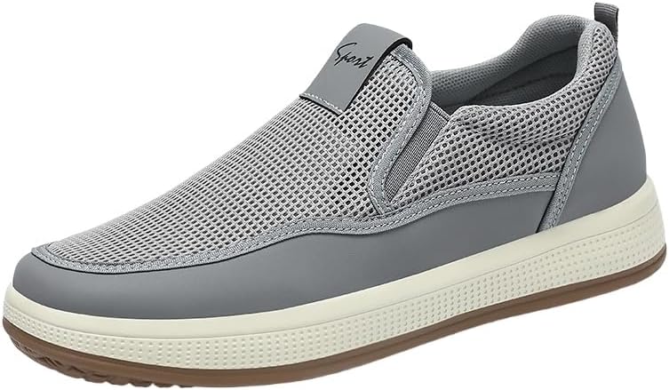 

Модные и удобные мужские повседневные спортивные кроссовки с комфортным и дышащим верхом и мягкой подкладкой. Подходят для прогулок и активного отдыха на свежем воздухе Clolinde, серый