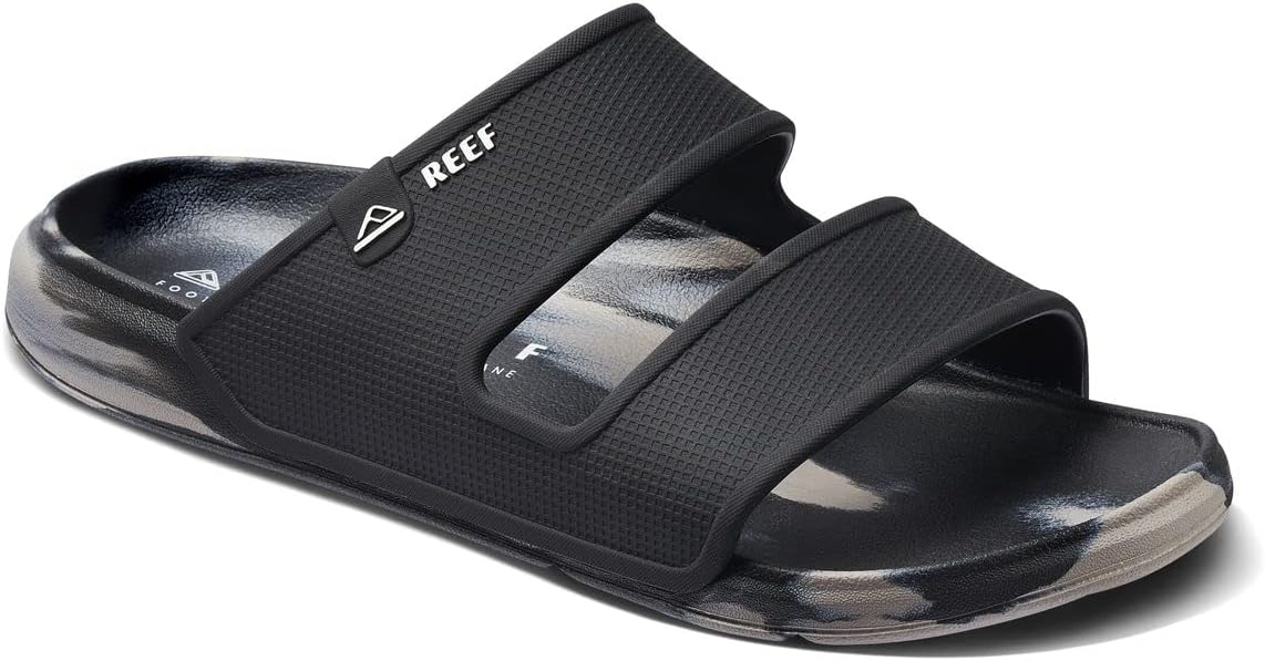 

Мужские водонепроницаемые шлепанцы REEF Oasis Double Up, черный