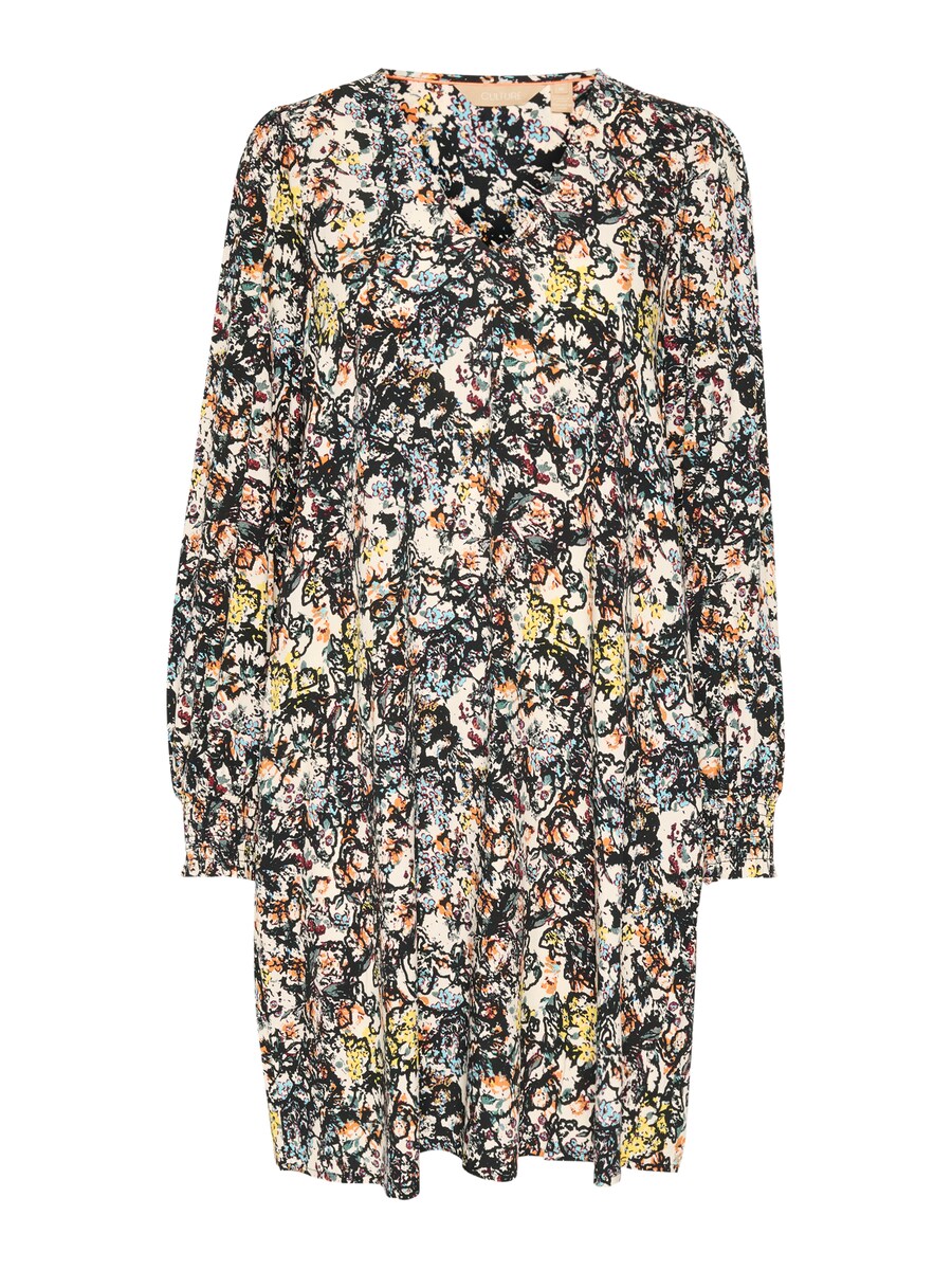 

Платье CULTURE CU Sika Bello, цвет Cream/Light blue/Black