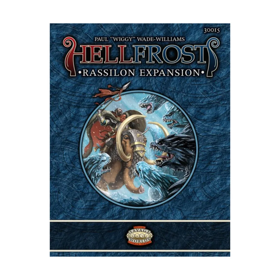 

Rassilon Expansion, Hellfrost (Savage Worlds), мягкая обложка
