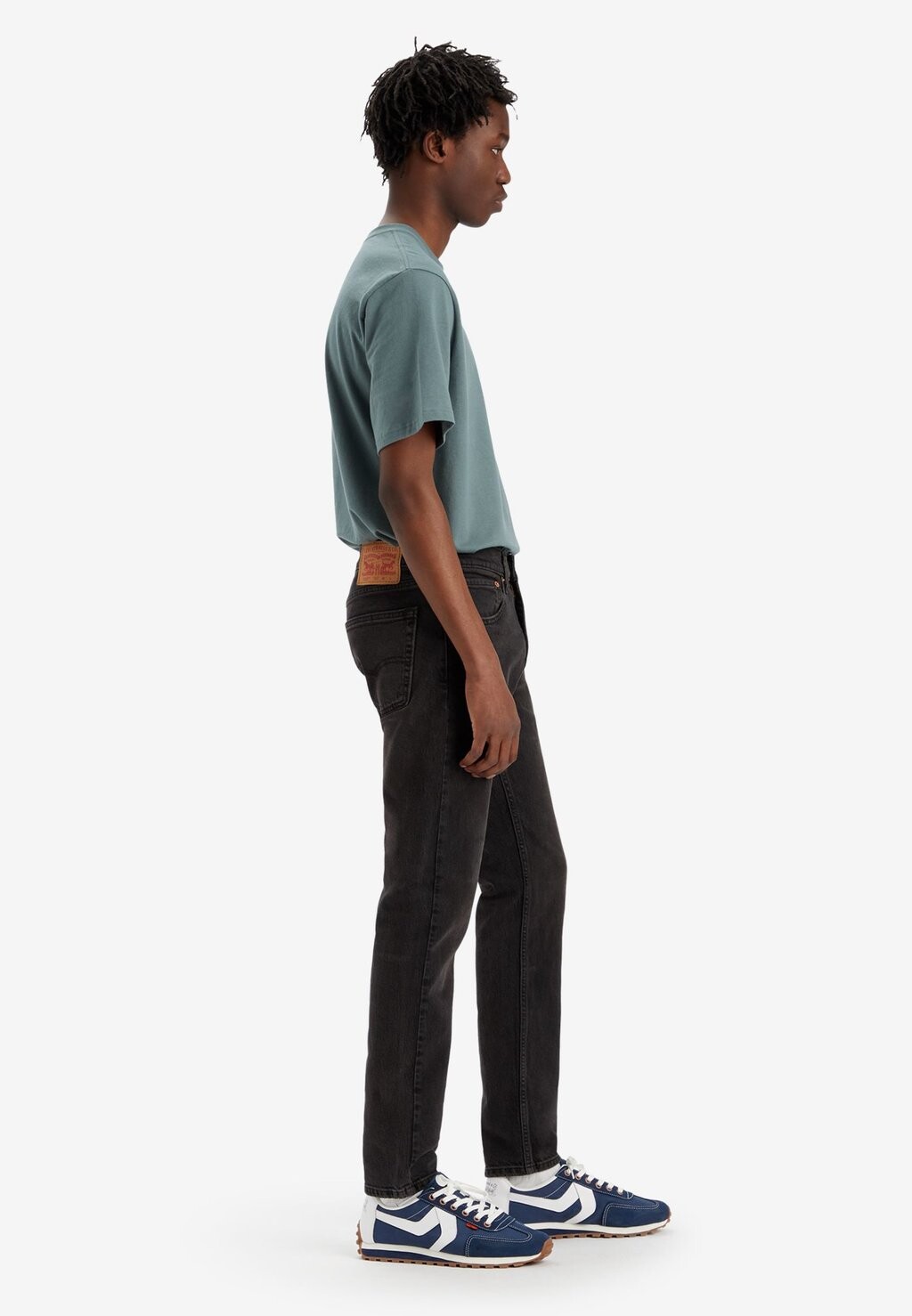 Джинсы приталенного кроя 515 Slim Taper Levi's, цвет black denim — фото 3