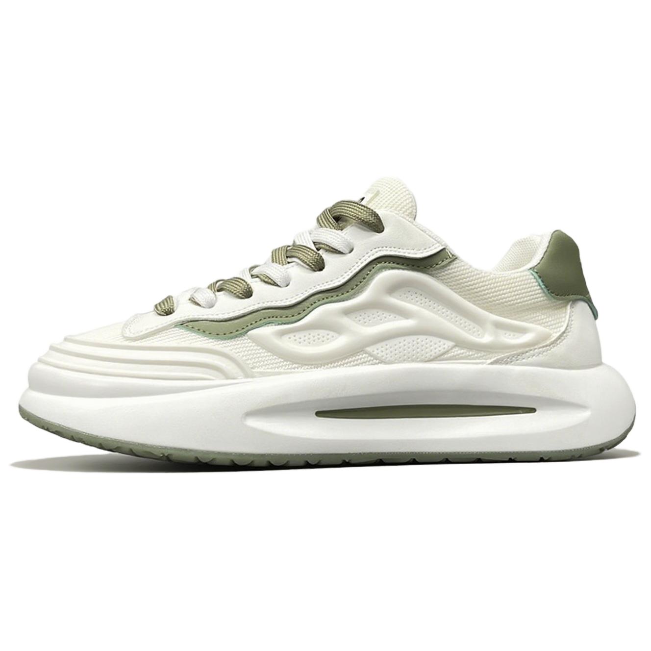 

ZUOSAISI Низкие массивные кроссовки мужские бело-зеленые, цвет White Green