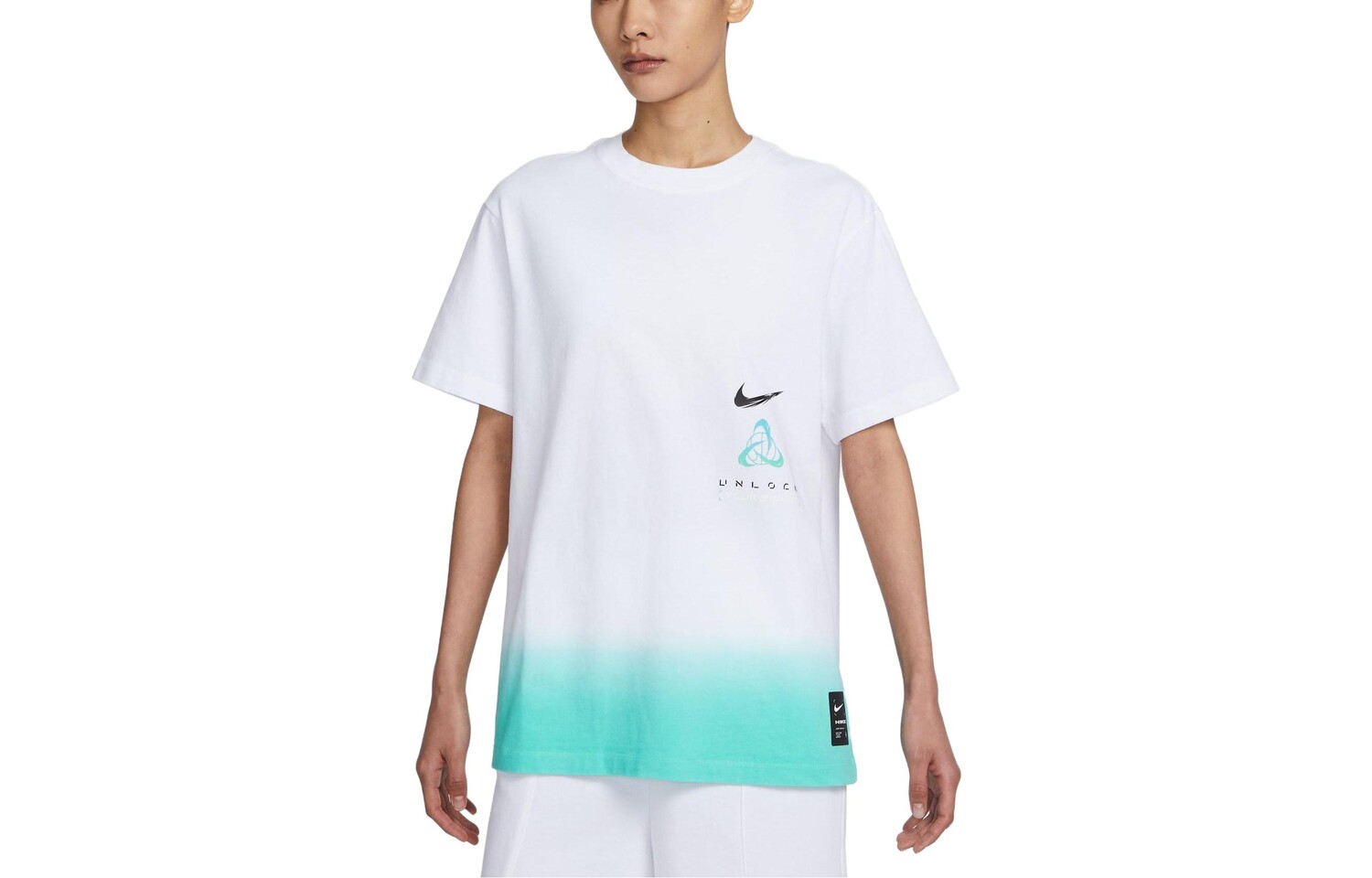 

Футболка SS23 Resistant High Basketball Series женская белая Nike