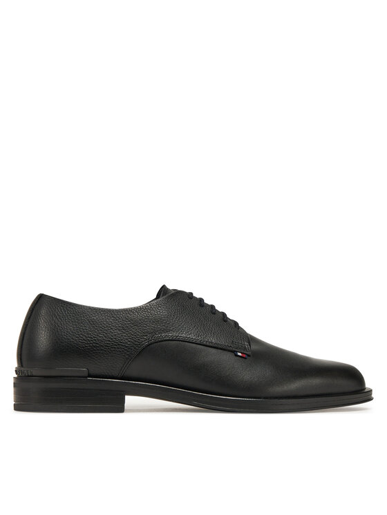

Низкие туфли Core Hilfiger Leather Shoe FM0FM05375 Tommy Hilfiger, черный