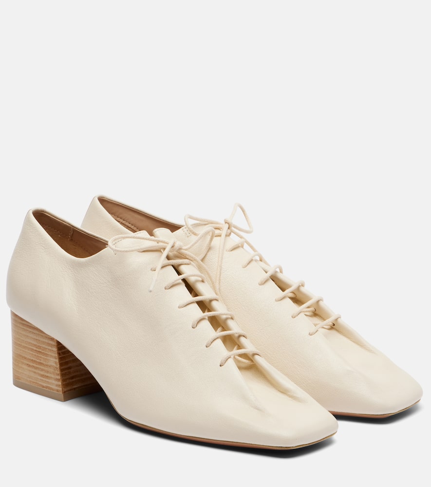 Кожаные дерби Souris 55 Lemaire, White