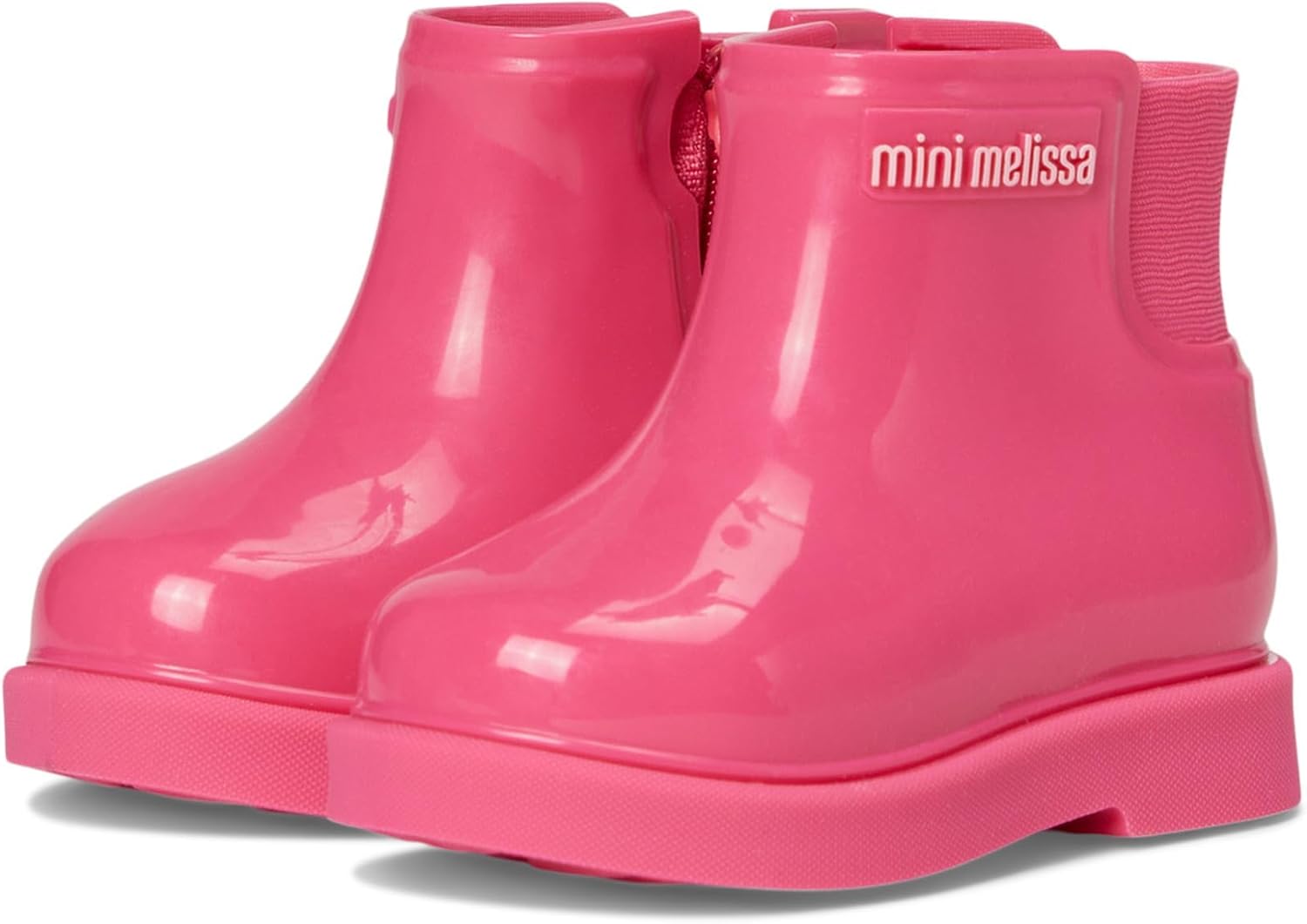 

Детские ботинки Челси mini melissa II (малыши/маленькие дети) для дождливой погоды, Pink