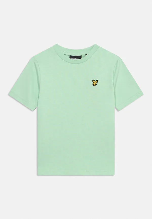 Базовая футболка унисекс Lyle & Scott, Turquoise Shadow — фото 4