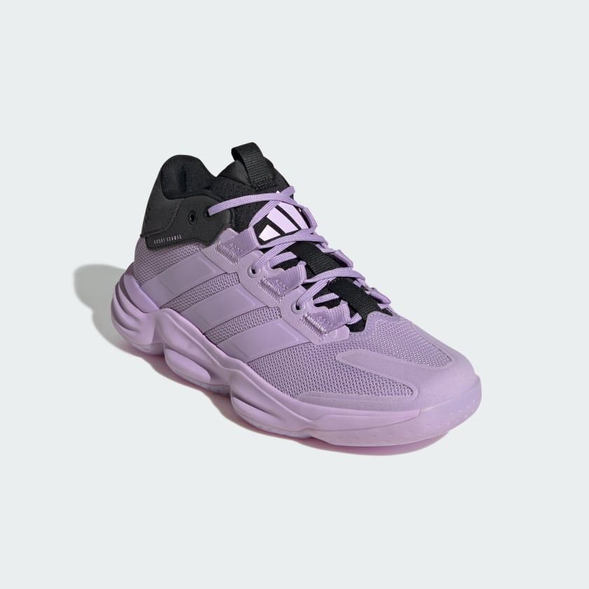 Женские кроссовки для дома Adidas Court Stabil, белый — фото 4
